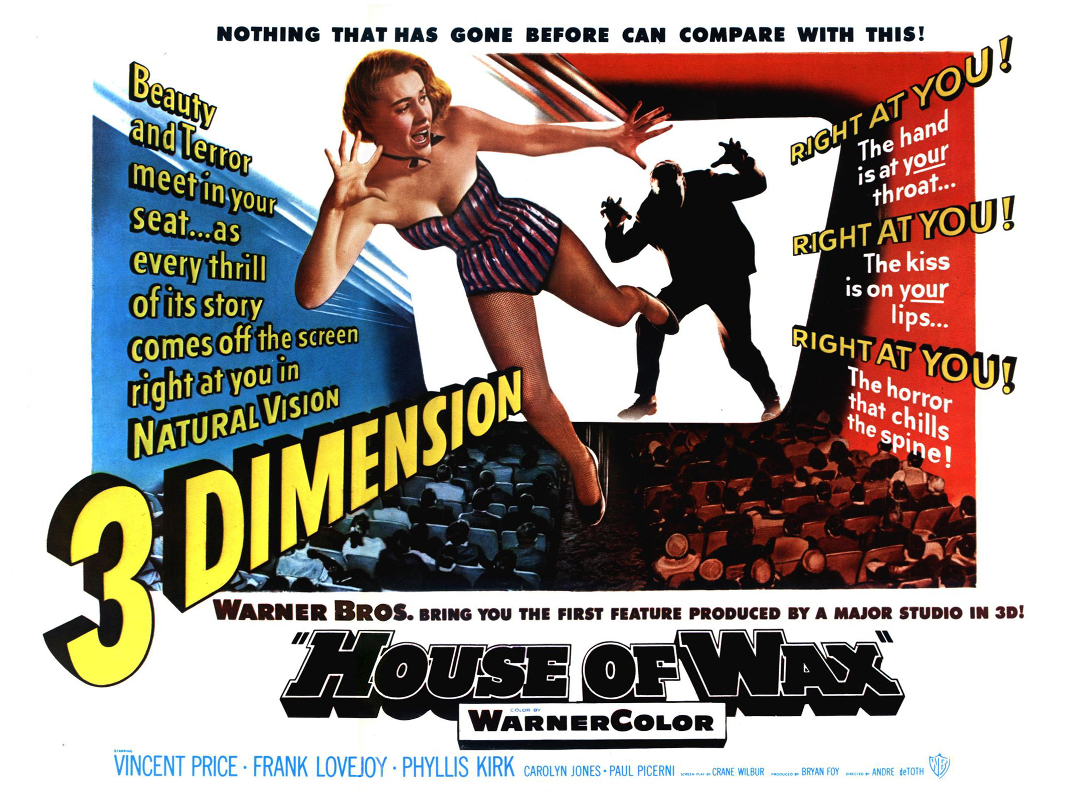 House Of Wax 1953 Poster 