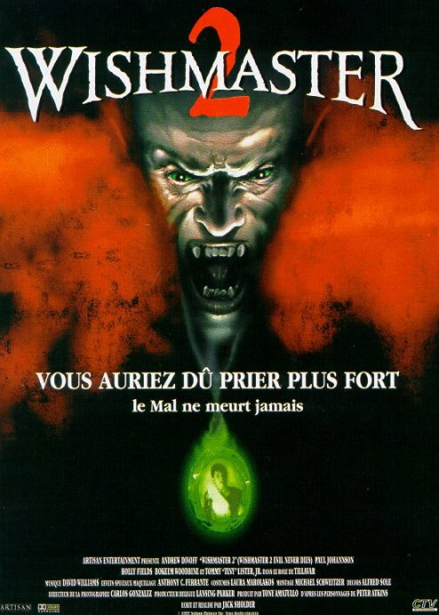 Movies Mania Wishmaster 2 Evil Never Dies Usa 1999 Reviews
