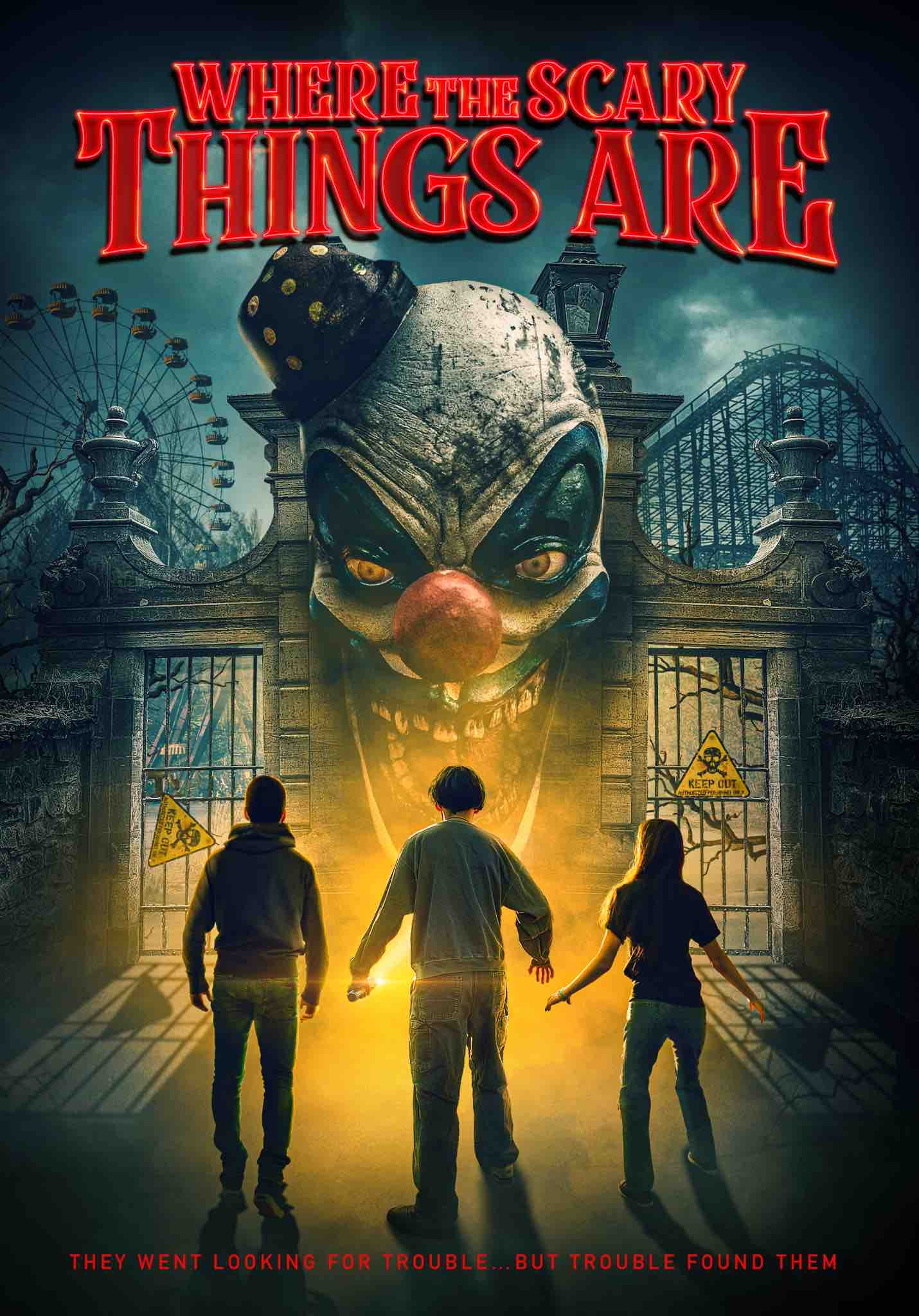 WHERE THE SCARY THINGS ARE (2022) Reviews of nasty teens and monster horror  - MOVIES and MANIA