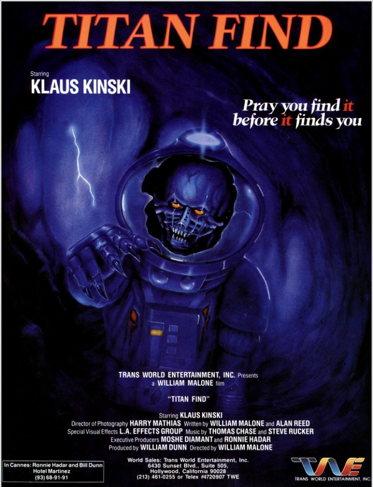 CREATURE Aka THE TITAN FIND Klaus Kinski Alien Rip off Review And creature-aka-the-titan-find-klaus-kinski-alien-rip-off-review-and